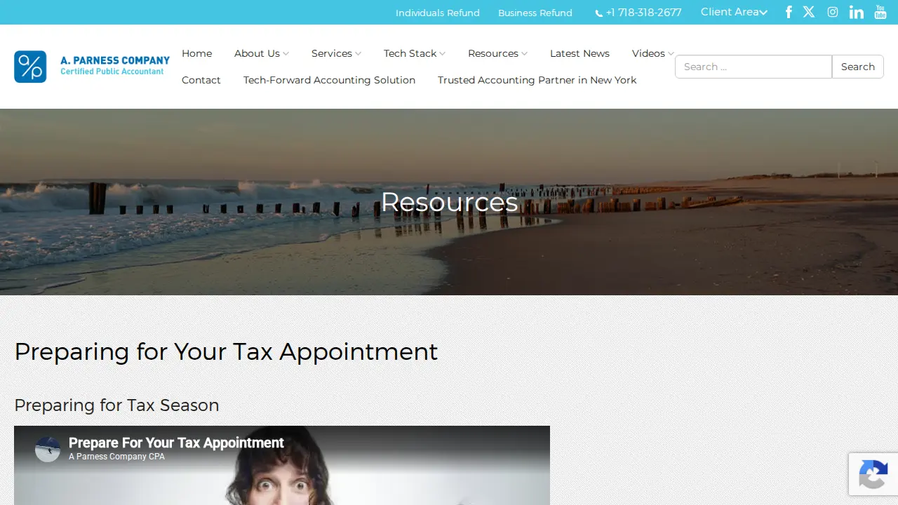Andrea Parness Co CPA page