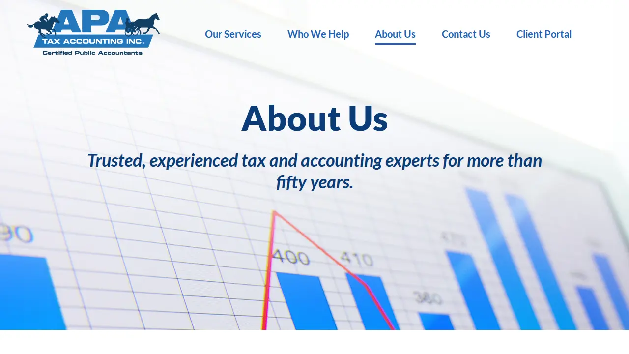 APA Tax Accountants page
