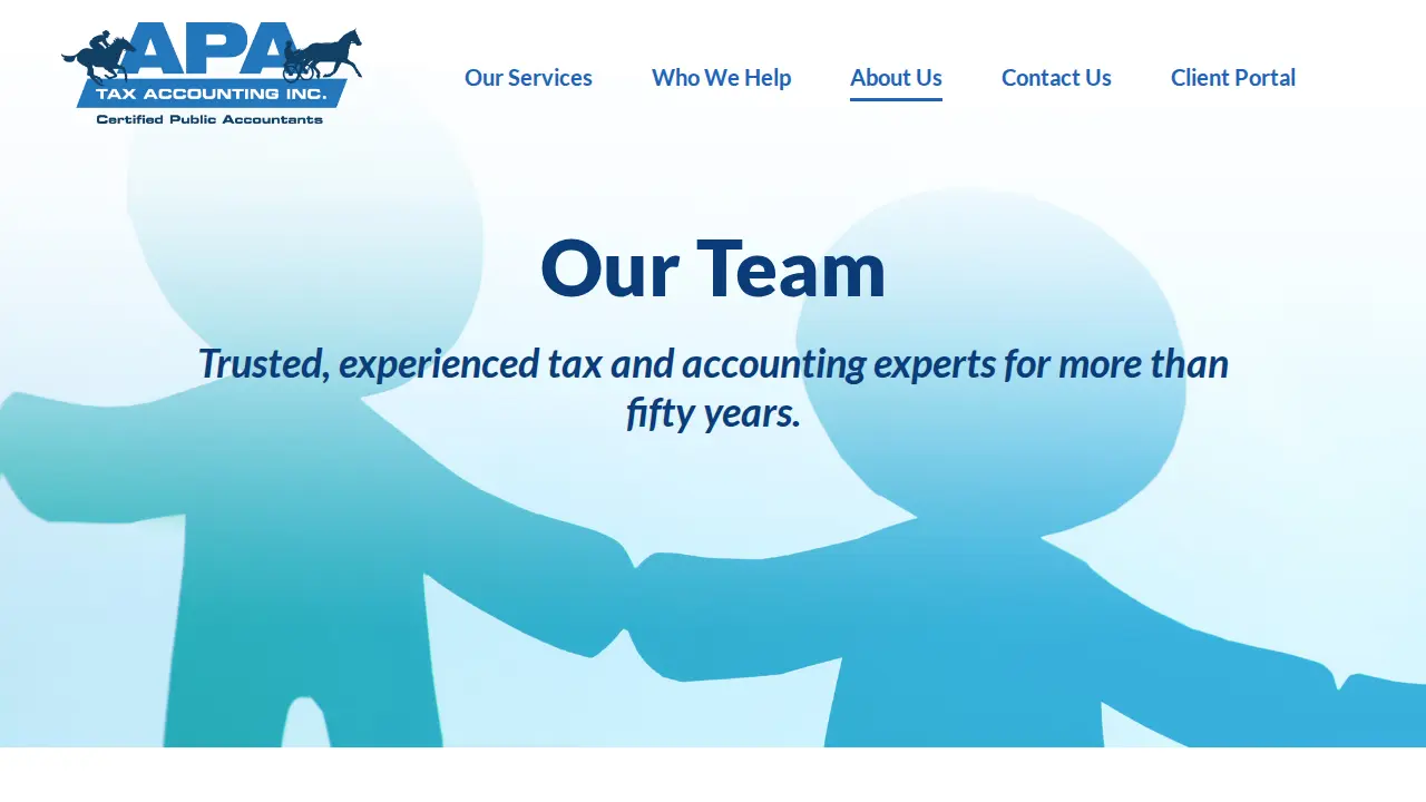 APA Tax Accountants page