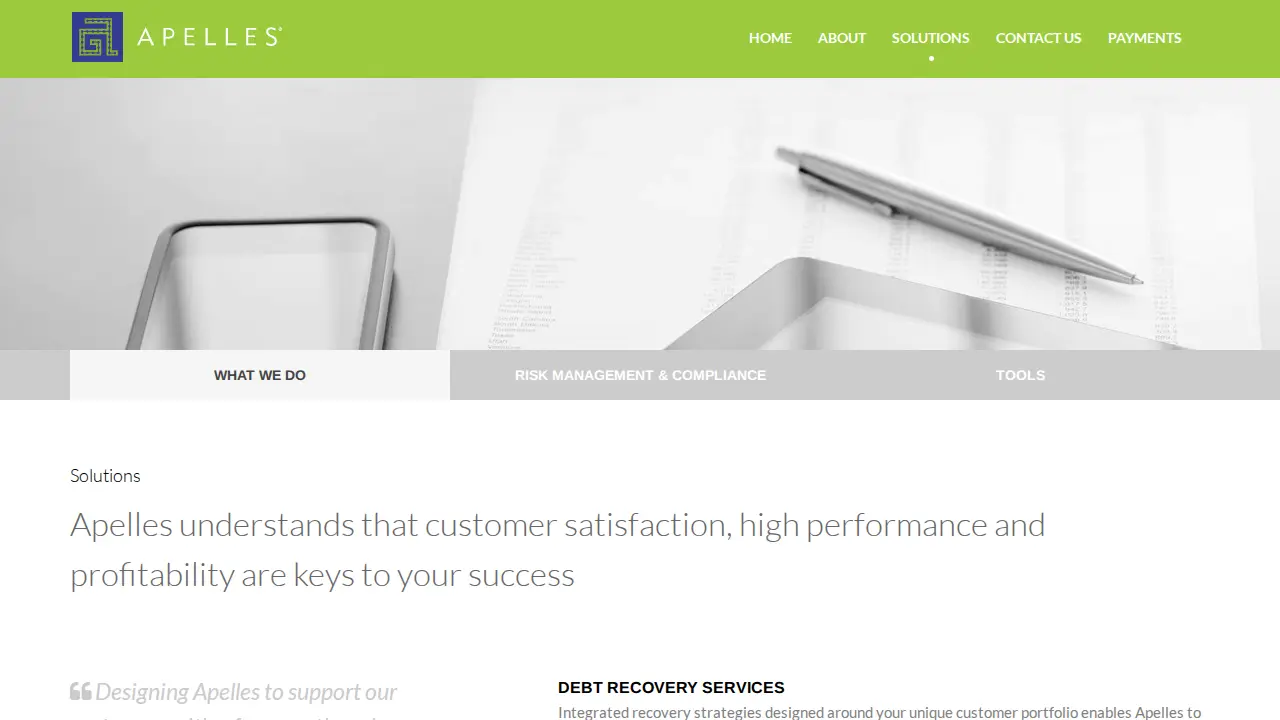 Apelles, LLC page