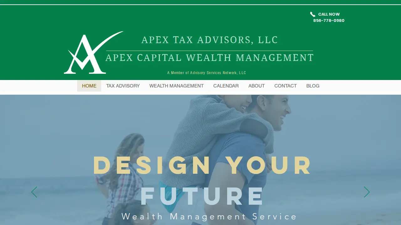 Apex Tax Advisors website
