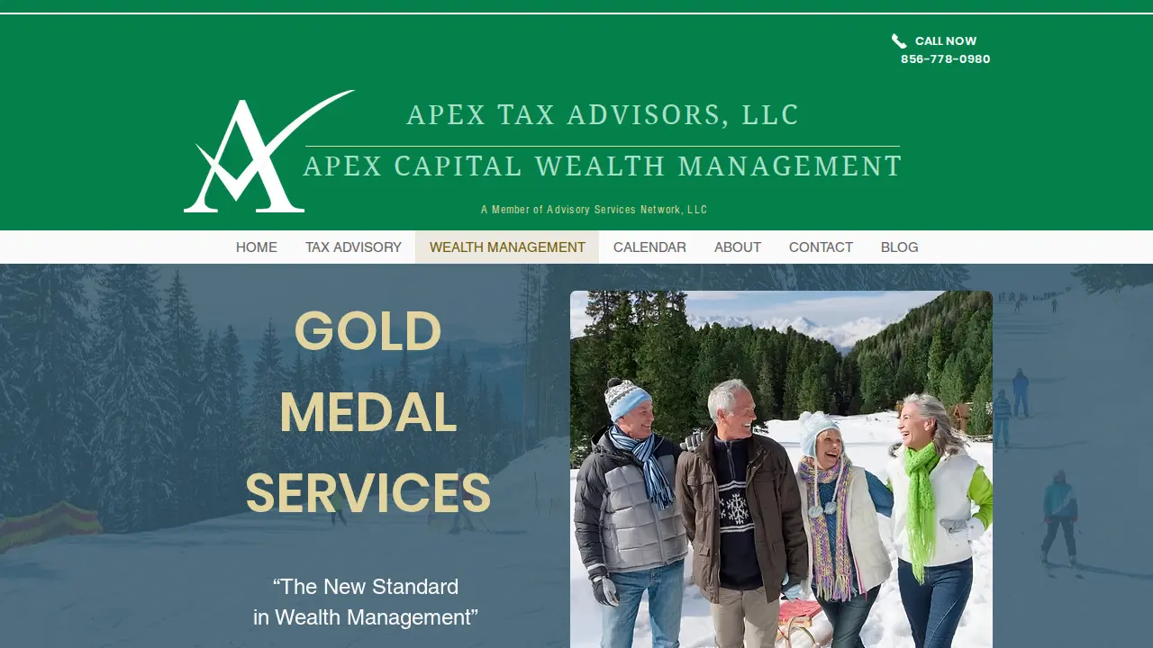 Apex Tax Advisors page