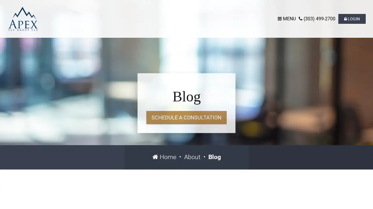 Apex Tax Group LLC page