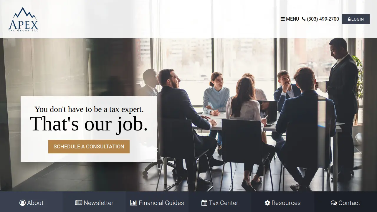 Apex Tax Group LLC page