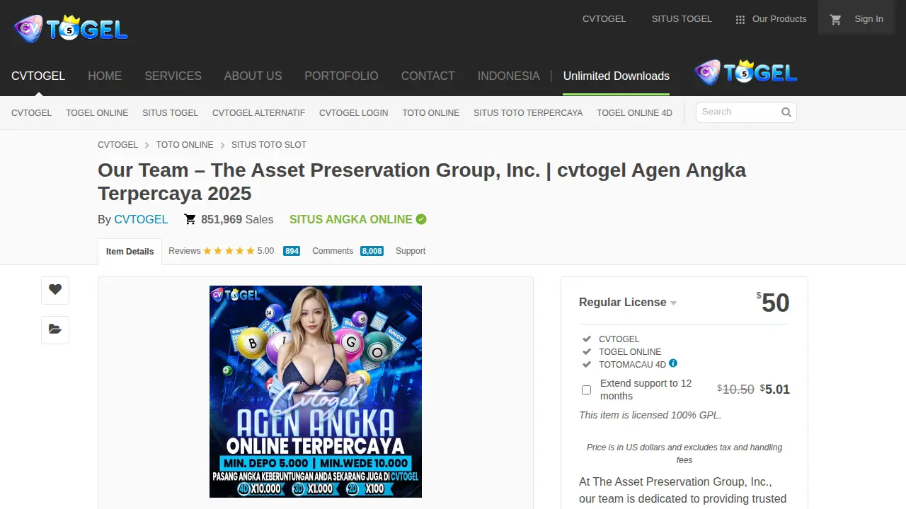 ASSET Preservation Group Inc page
