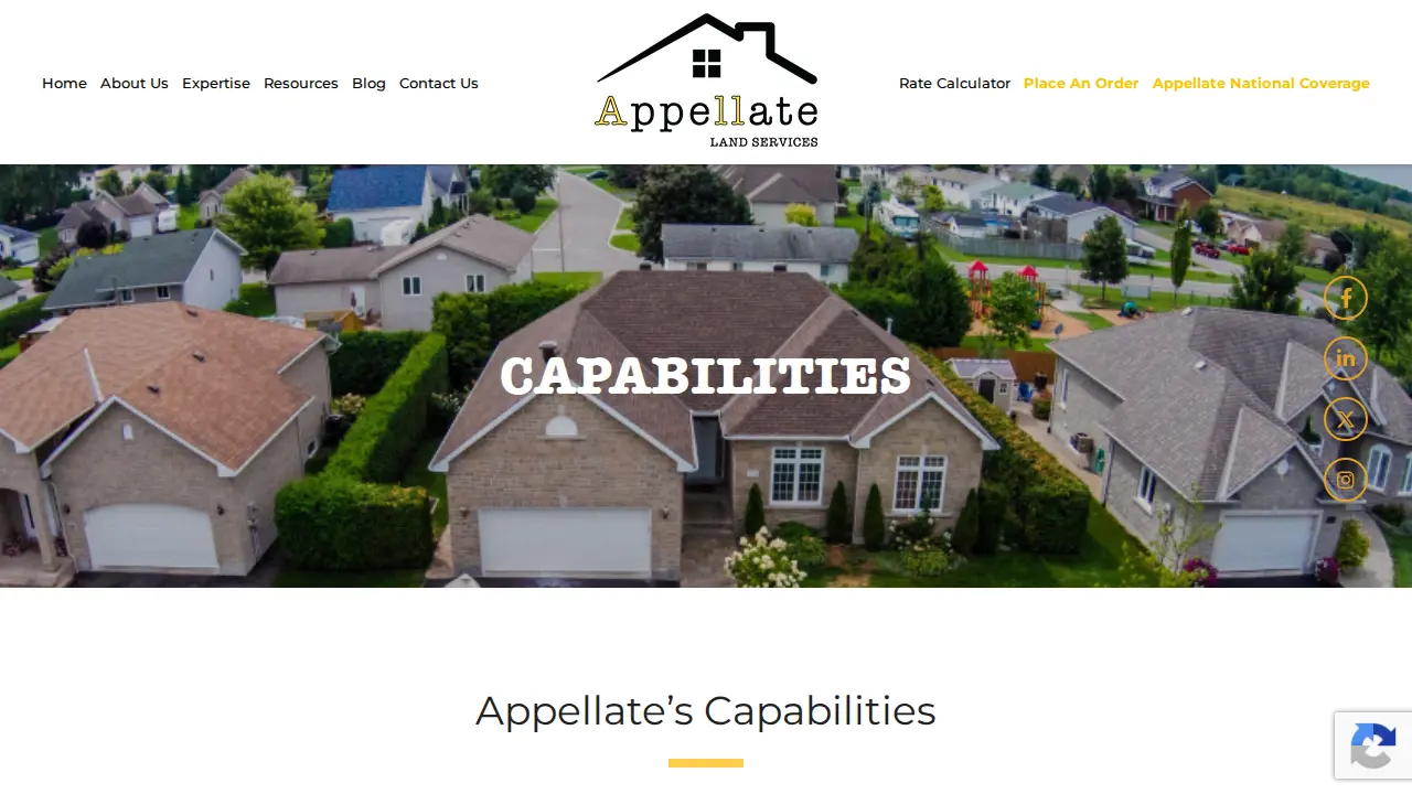 Appellate Land Services, Ltd page