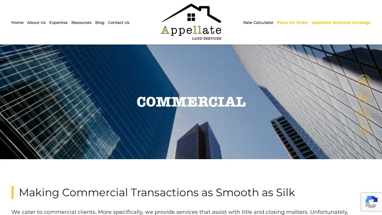 Appellate Land Services, Ltd page