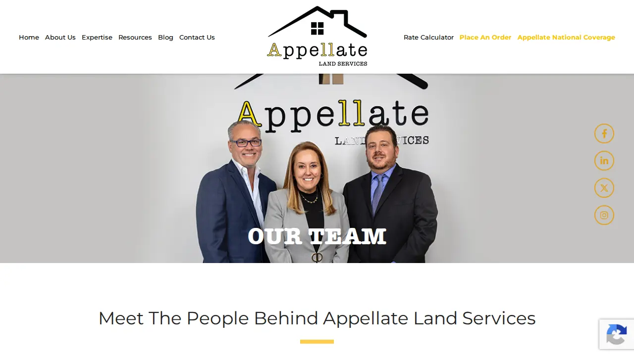 Appellate Land Services, Ltd page