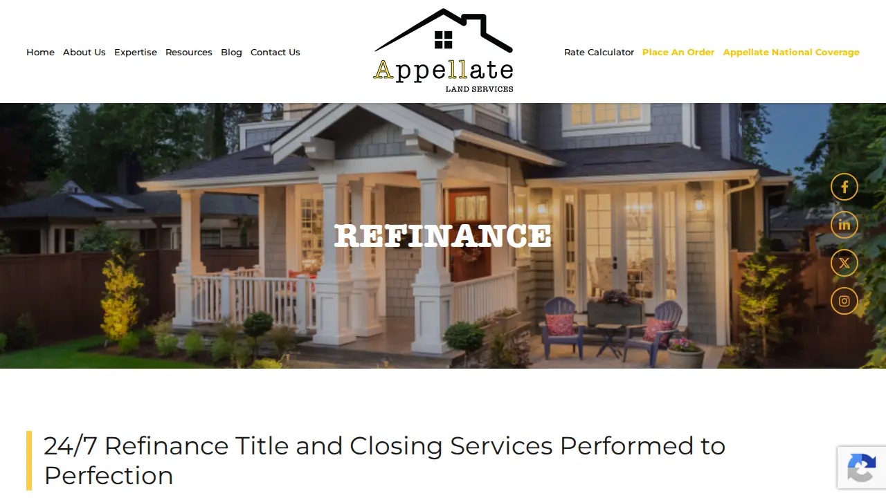 Appellate Land Services, Ltd page