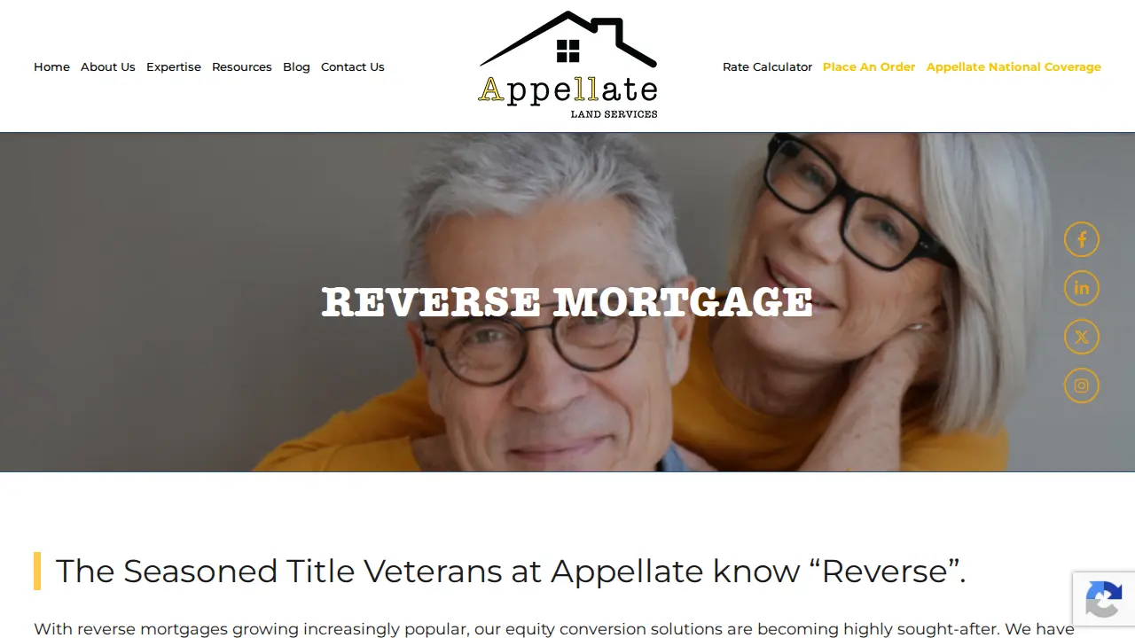 Appellate Land Services, Ltd page