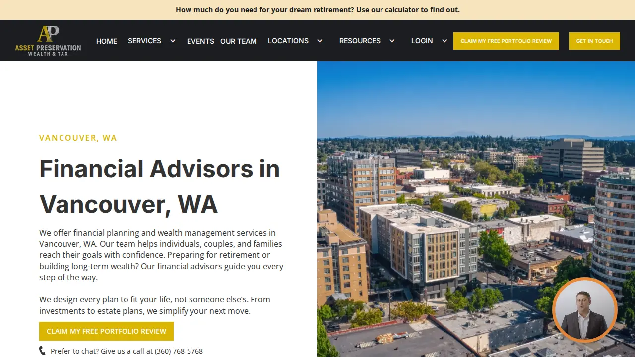 Asset Preservation Wealth & Tax, Financial Advisors