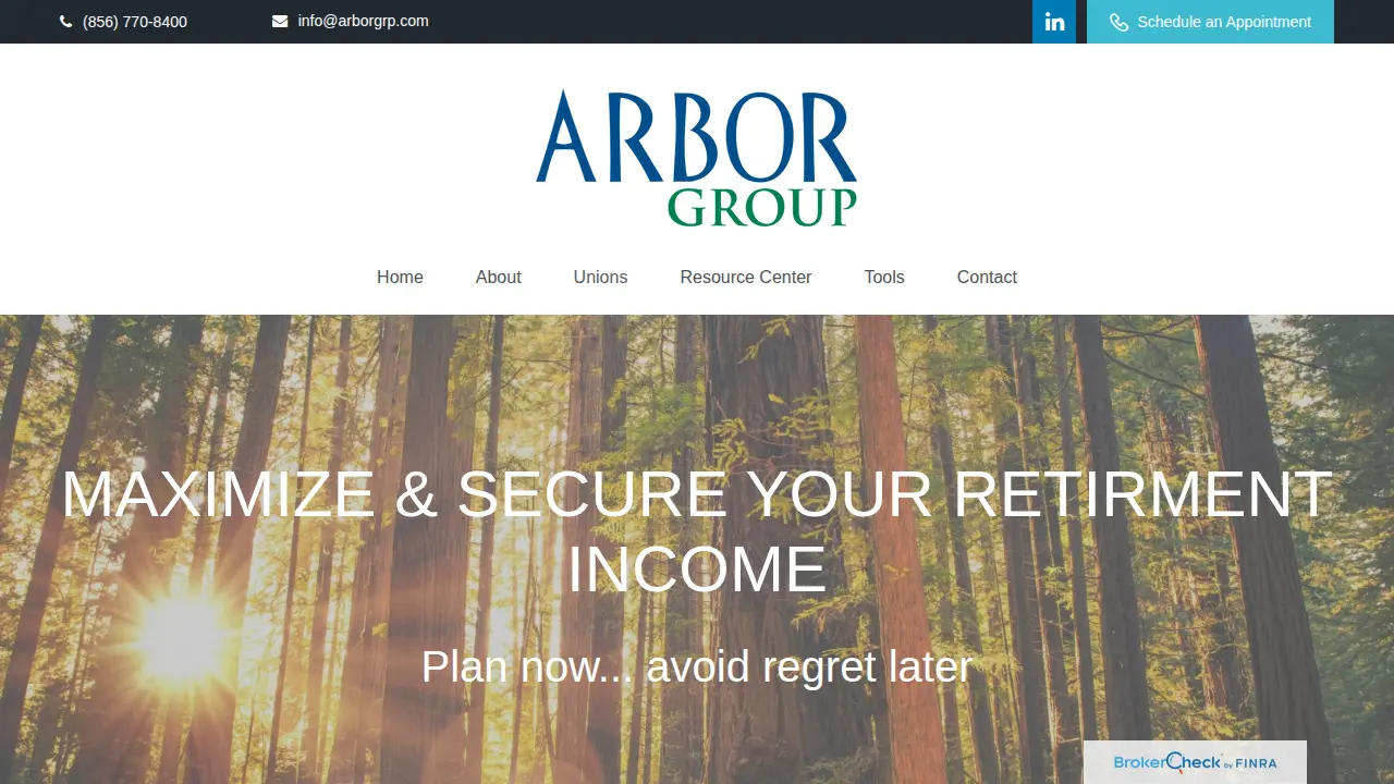 Arbor Group page