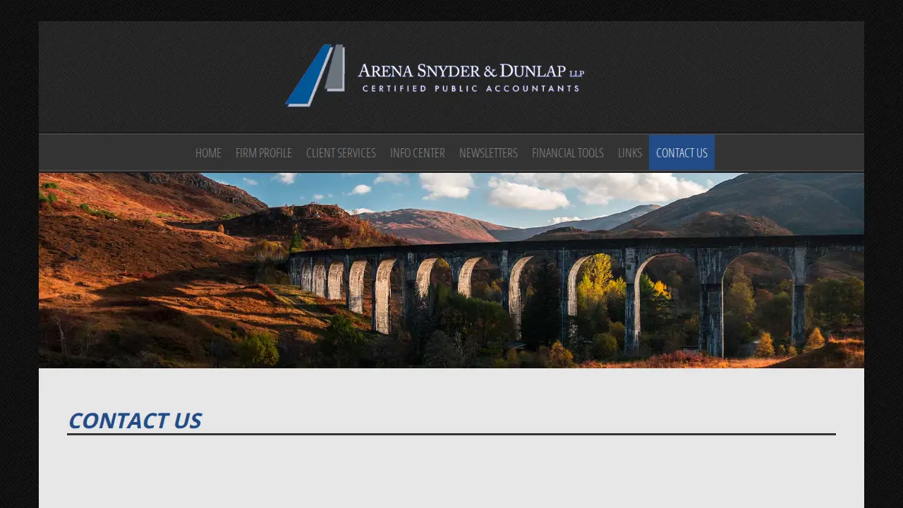 Arena, Snyder & Dunlap LLP page
