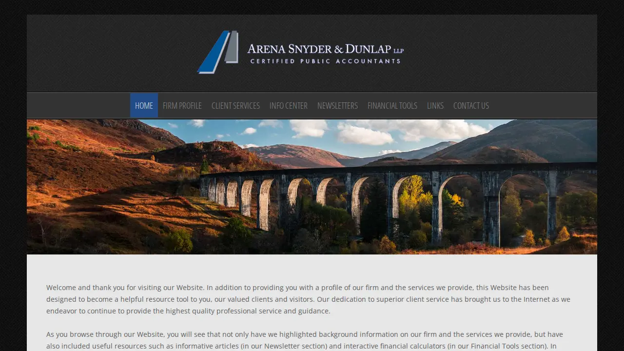 Arena, Snyder & Dunlap LLP page