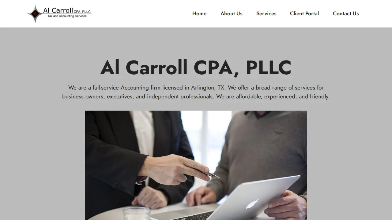 Al Carroll CPA, PLLC page