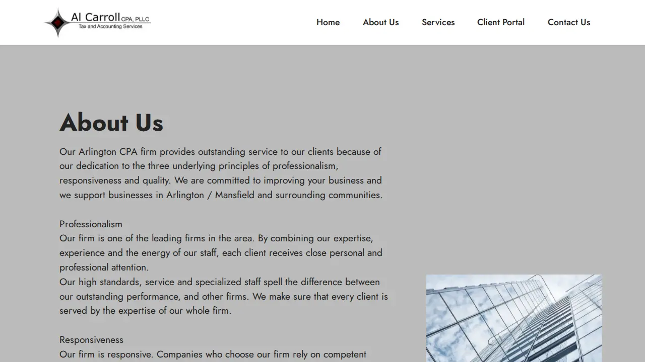 Al Carroll CPA, PLLC page