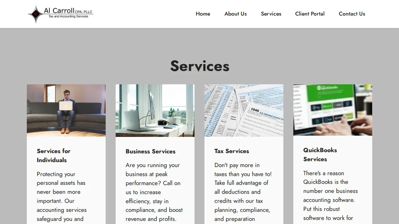 Al Carroll CPA, PLLC page