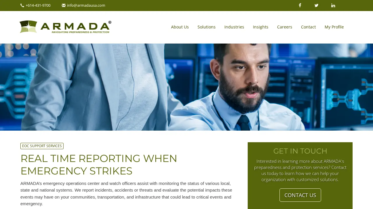 ARMADA Ltd page