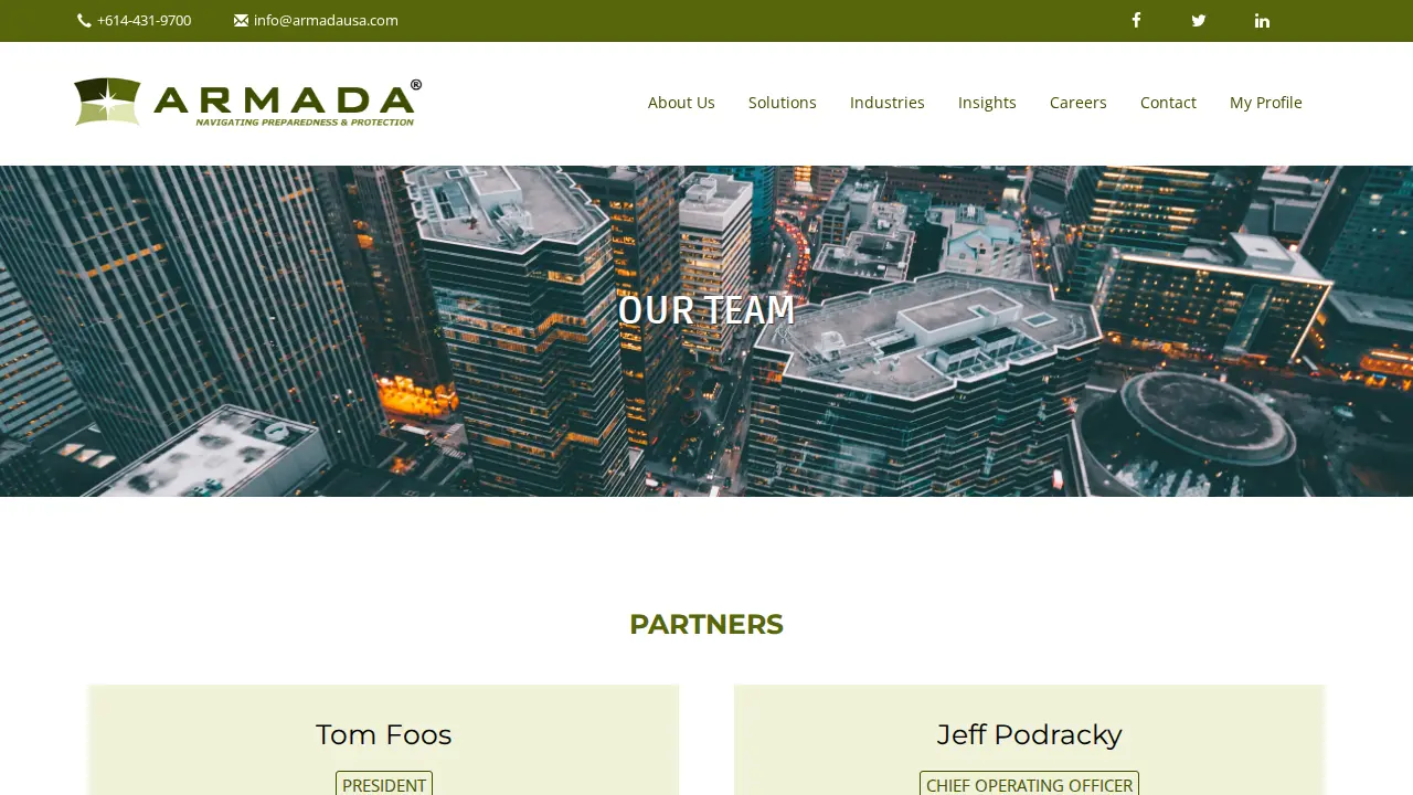 ARMADA Ltd page