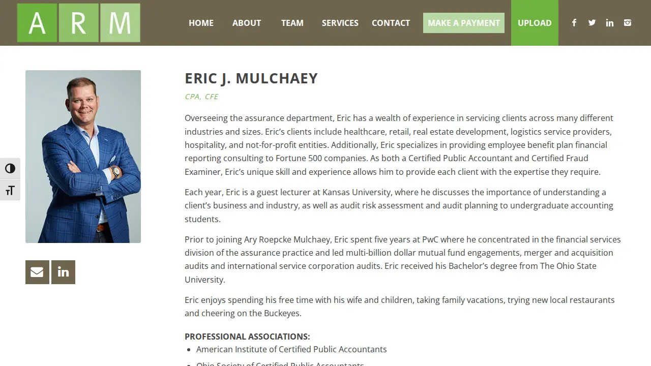 Ary Roepcke Mulchaey page