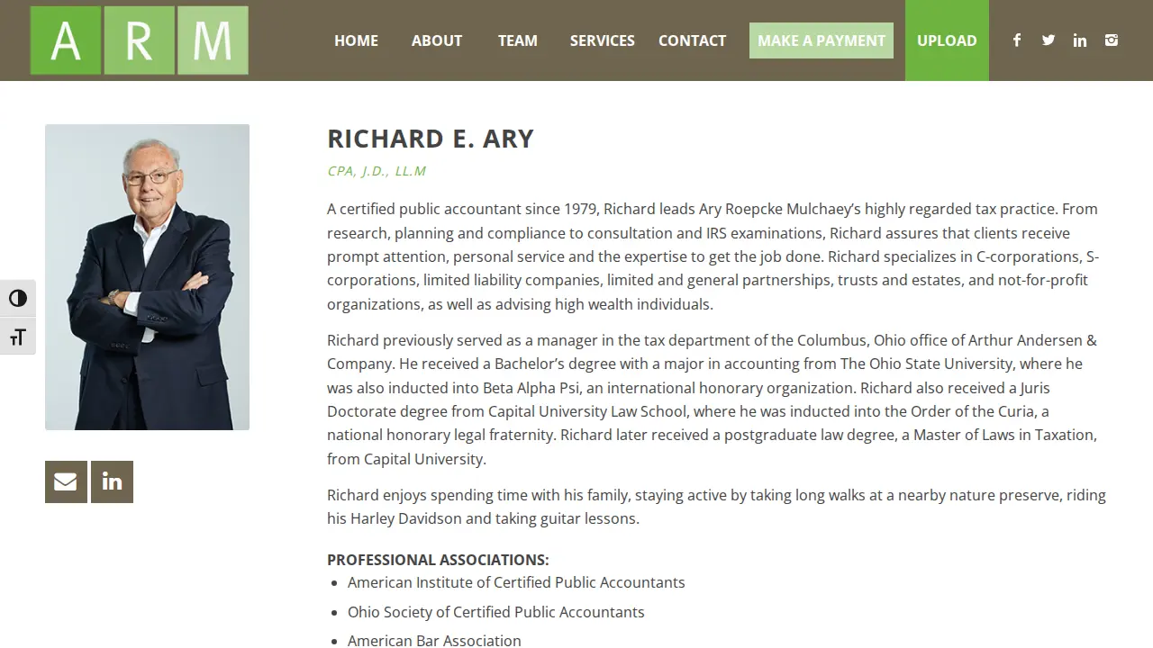Ary Roepcke Mulchaey page