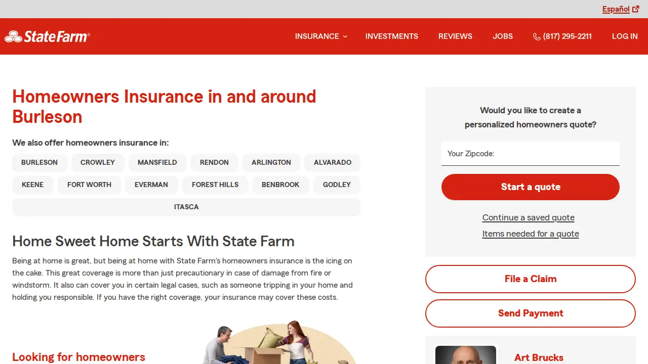 Art Brucks - State Farm Insurance Agent page