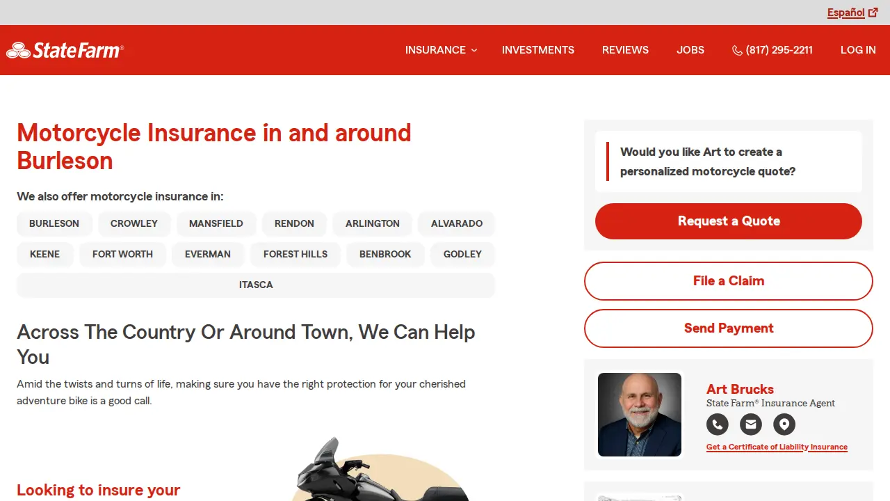 Art Brucks - State Farm Insurance Agent page