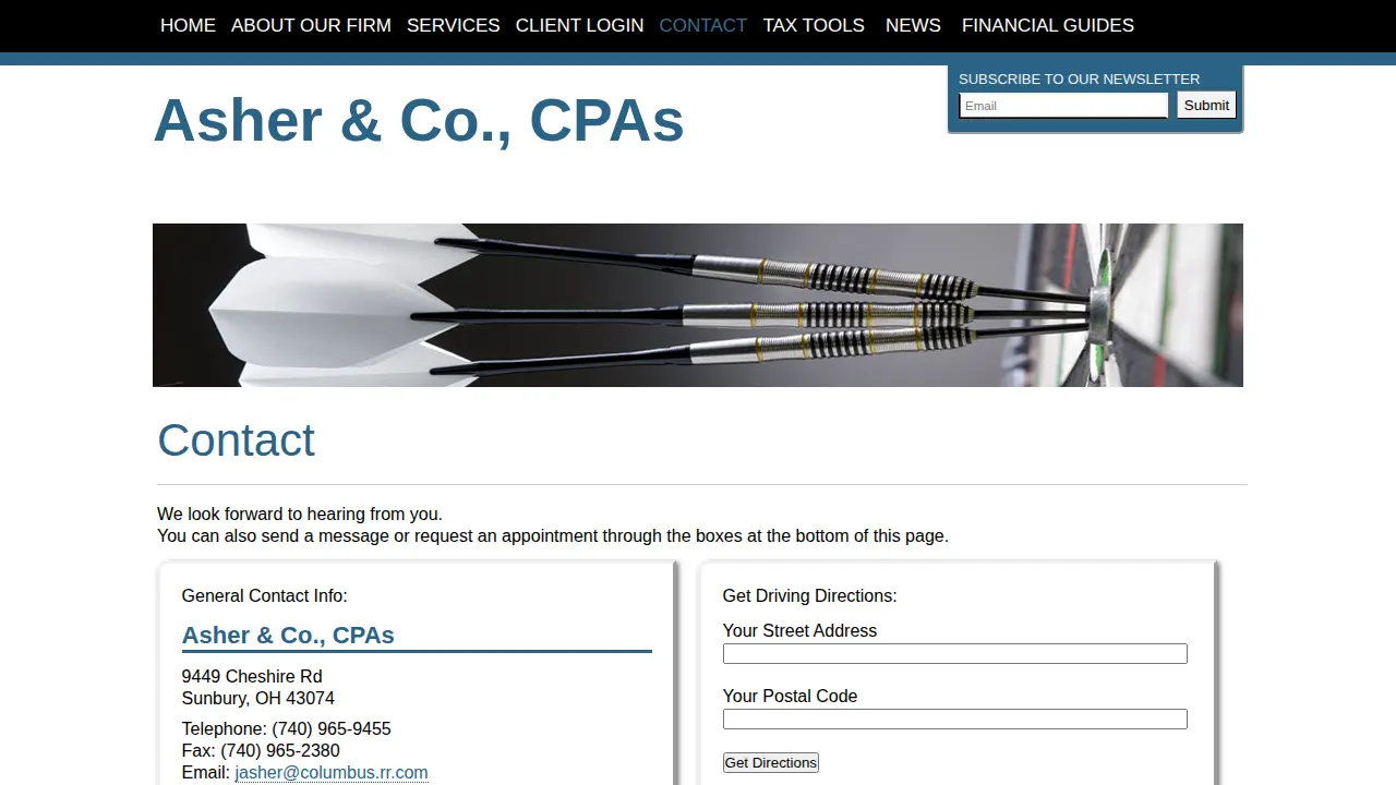 Asher & Co., CPAs page