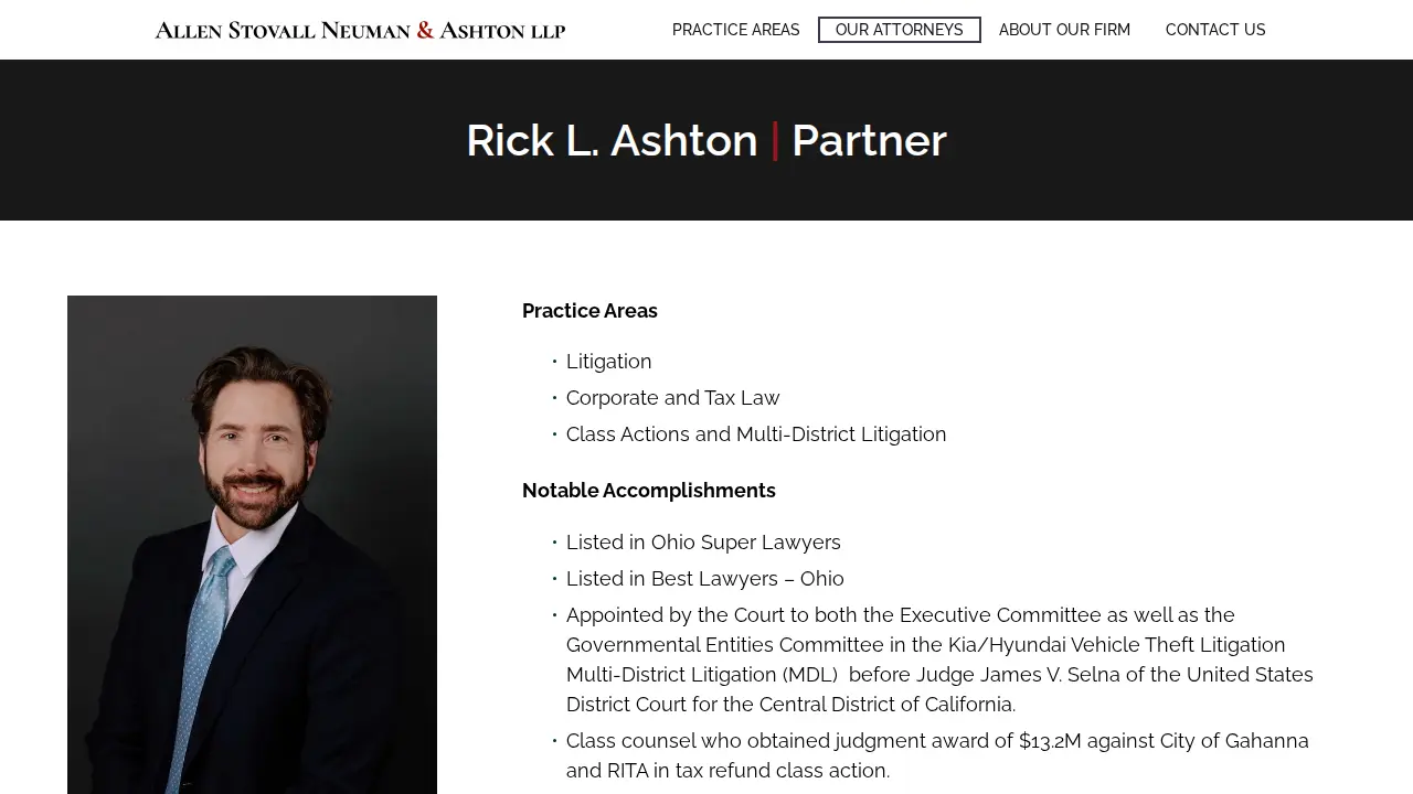 Allen Stovall Neuman & Ashton LLP page