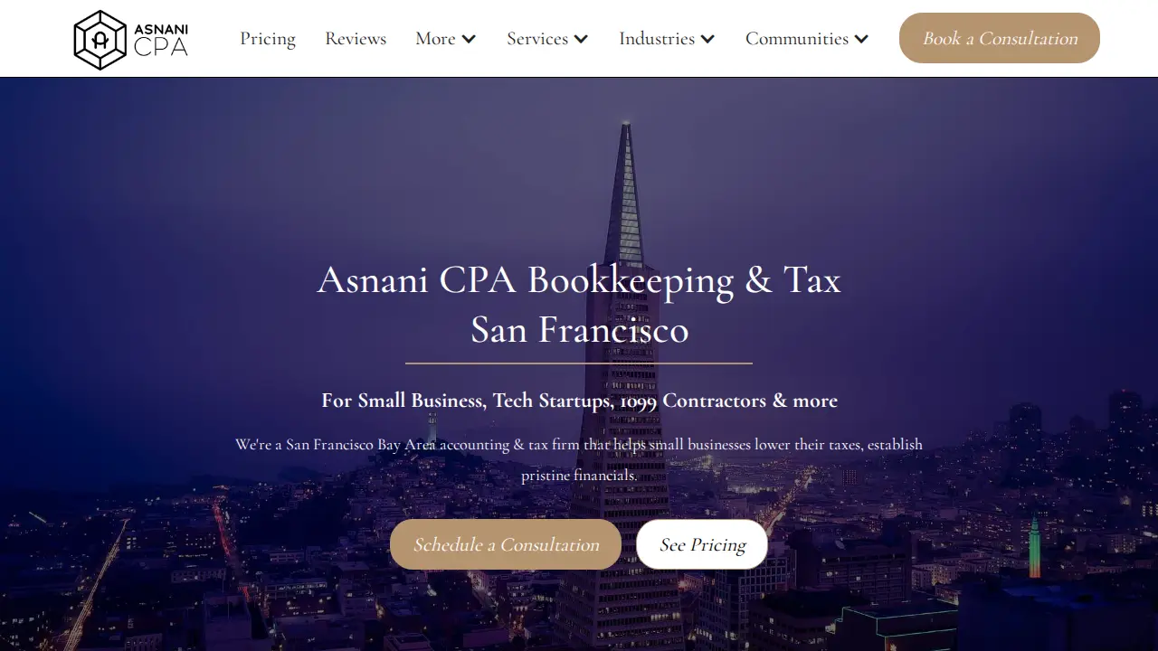 Asnani CPA Tax & Accounting
