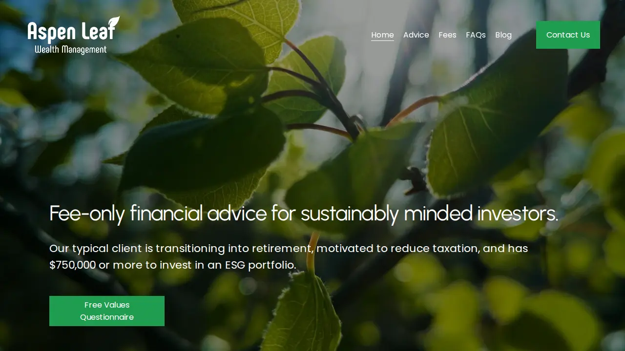 Aspen Leaf Wealth Management, PBC