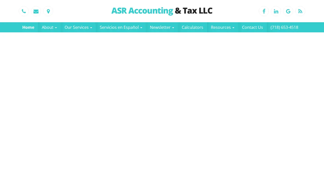 ASR Accounting & Tax LLC page