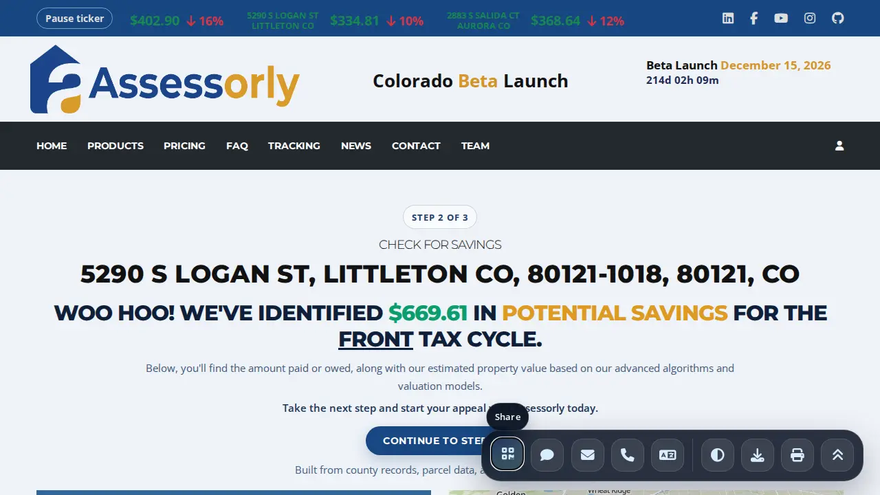 Assessorly page