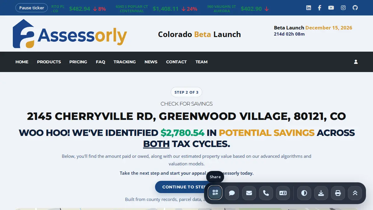 Assessorly page
