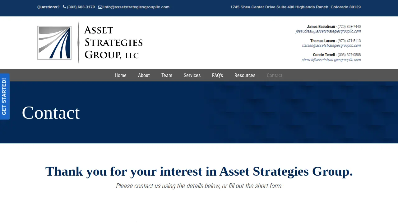 Asset Strategies Group LLC