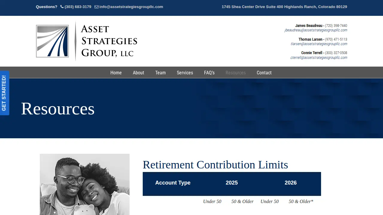 Asset Strategies Group LLC page