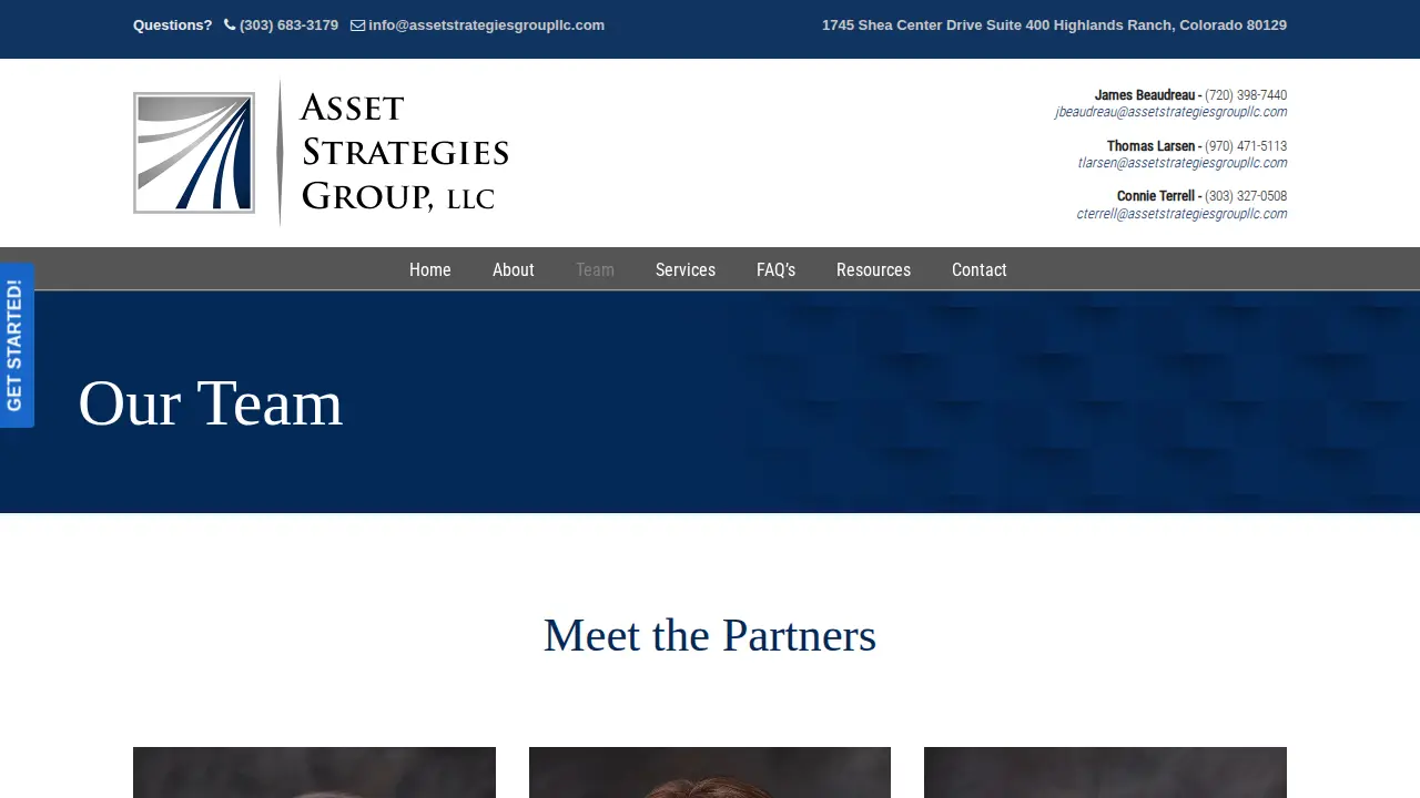 Asset Strategies Group LLC page