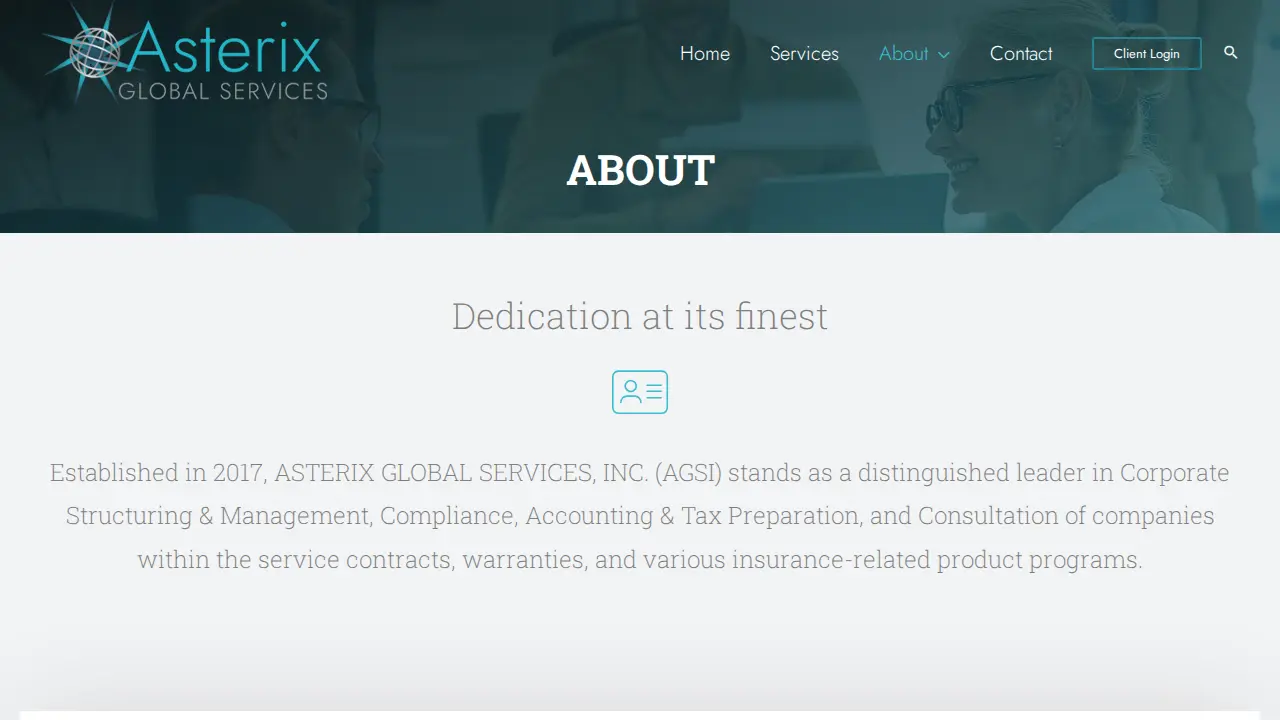 Asterix Global Services, Inc. page