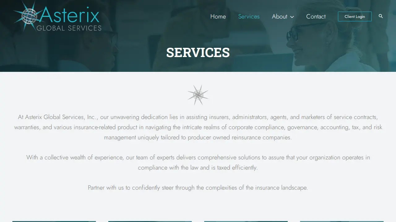 Asterix Global Services, Inc. page