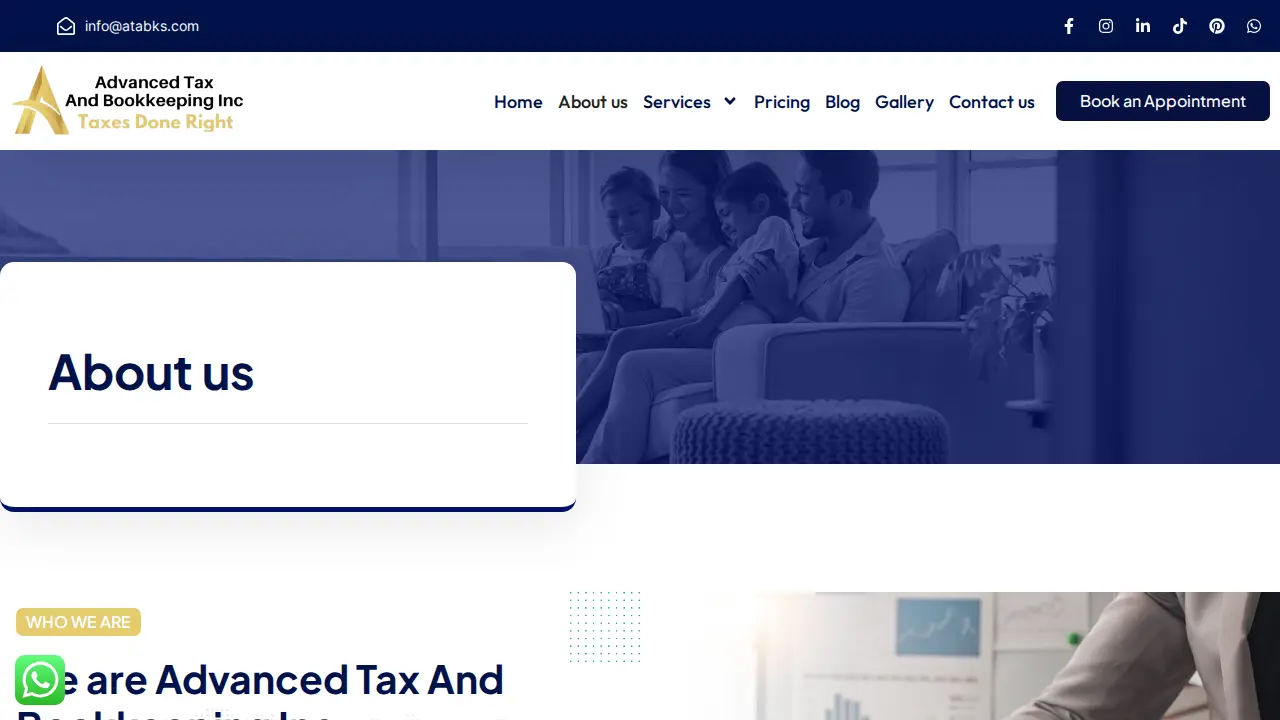 Dallas TX Book Keeping service ATABKS page
