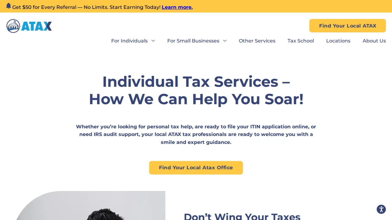 ATAX - Pennsauken, NJ page