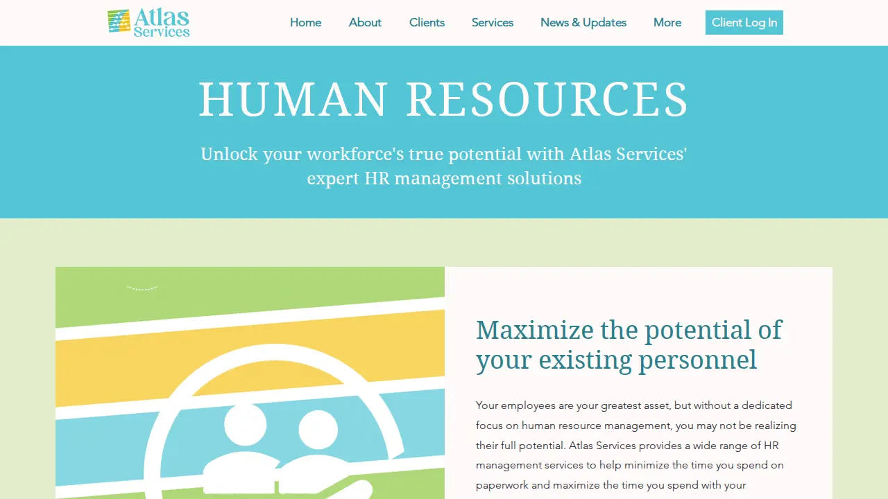 Atlas Services page