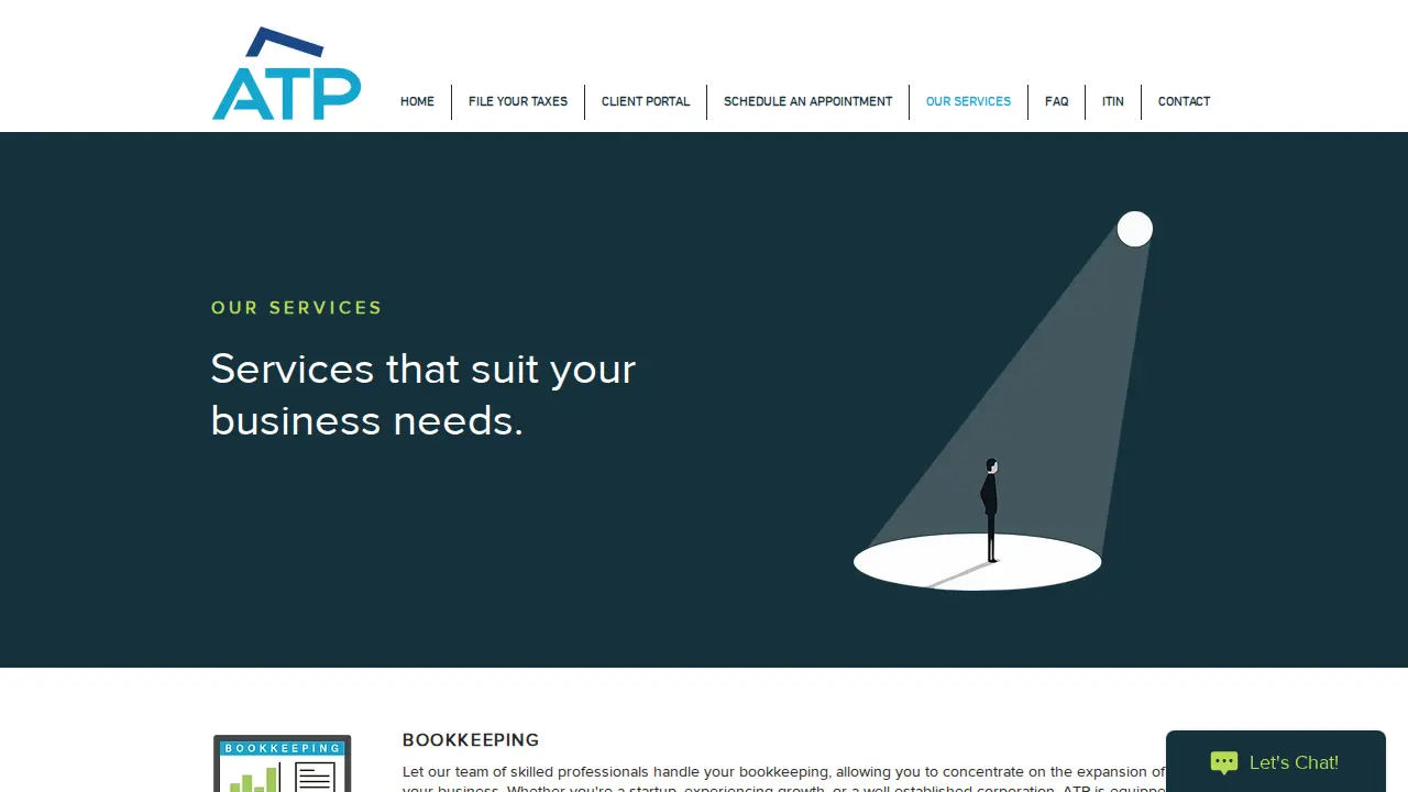 ATP Tax Accountants page