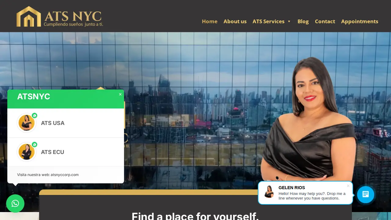 ATS NYC MULTISERVICES page