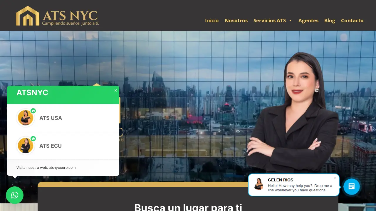 ATS NYC MULTISERVICES page