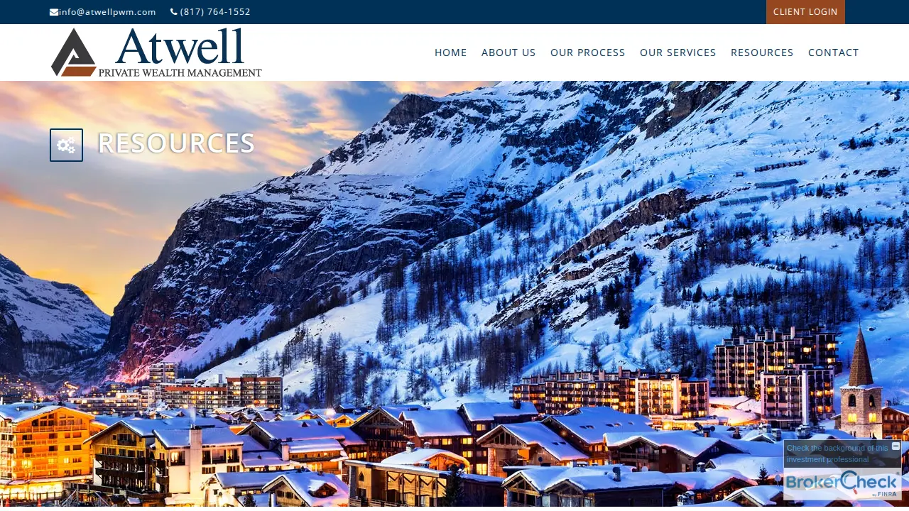 Atwell Private Wealth Management page