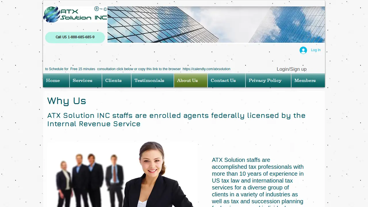 ATX Solution INC page