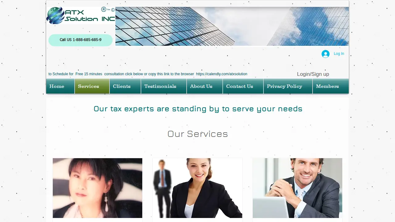 ATX Solution INC page