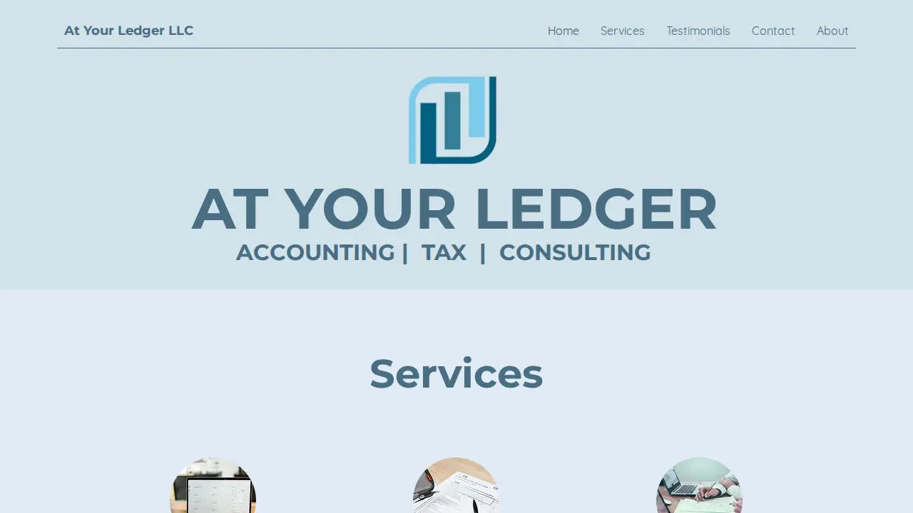 At Your Ledger LLC page