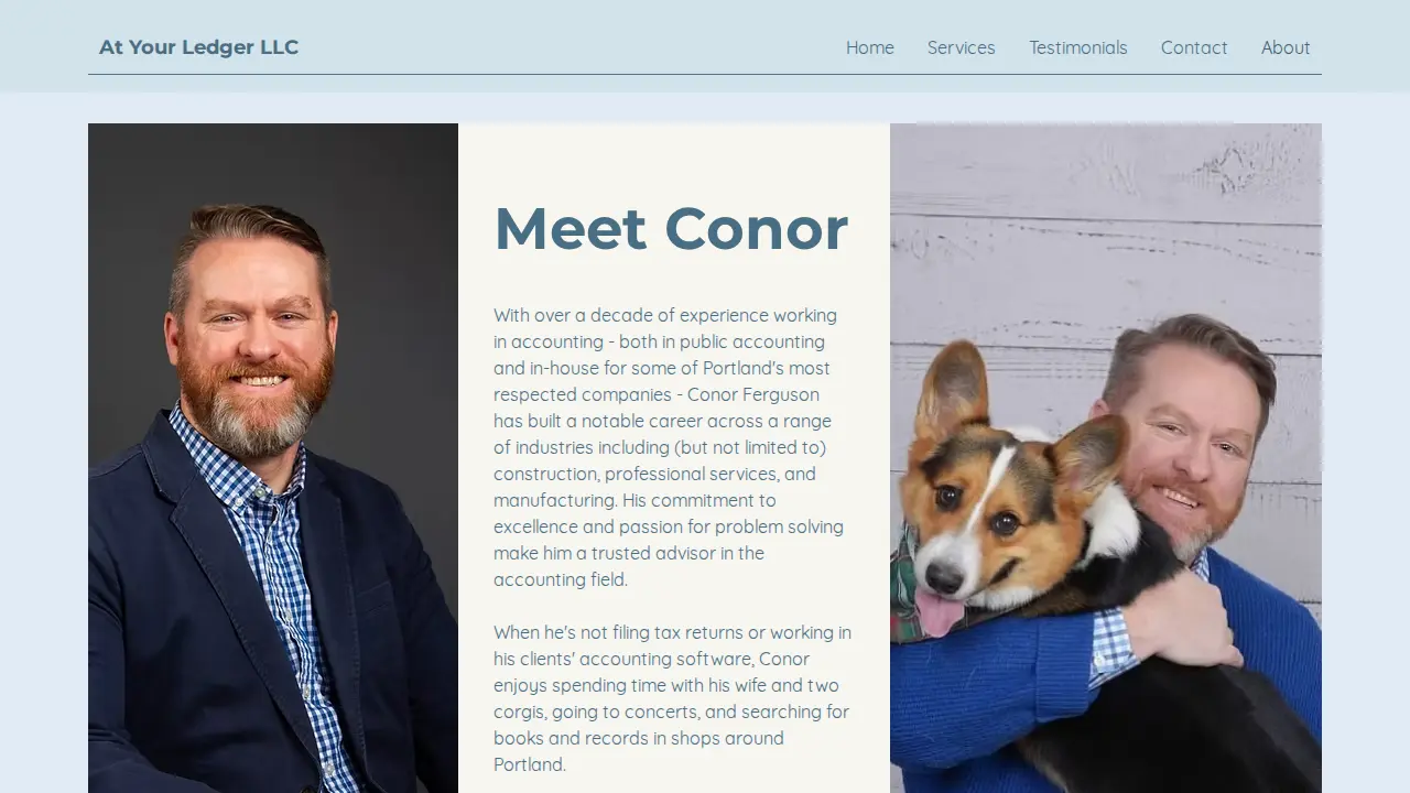 At Your Ledger LLC page